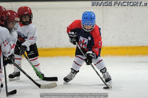 2010-11-14 Aosta 2159 Hockey Milano Rossoblu U10-Valpellice - Alessandro Brigada